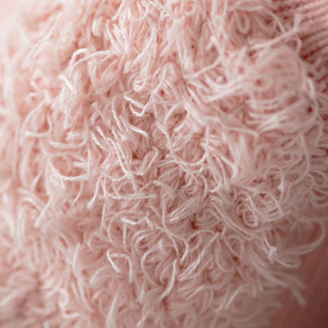 Cuddle Decor Penelope the Flamingo by Cuddle+Kind close up
