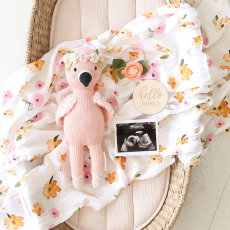 Cuddle Decor Penelope the Flamingo by Cuddle+Kind lifestyle  2