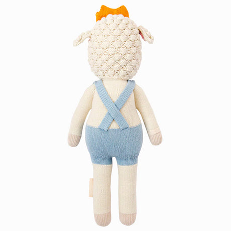 Cuddle Decor Sebastian the Lamb by Cuddle+Kind back