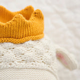 Cuddle Decor Sebastian the Lamb by Cuddle+Kind front close up