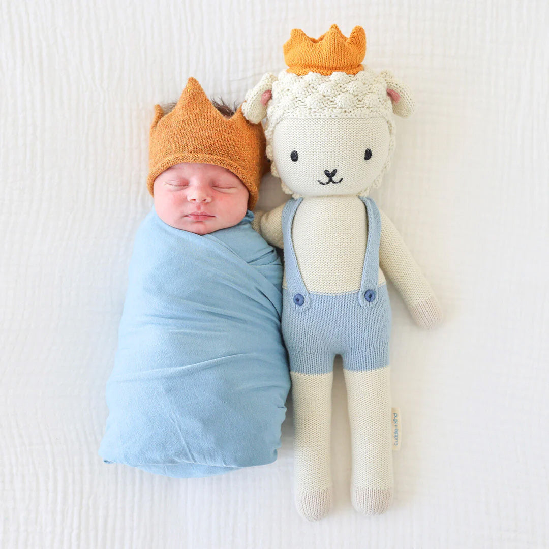Cuddle Decor Sebastian the Lamb by Cuddle+Kind lifestyle 1 
