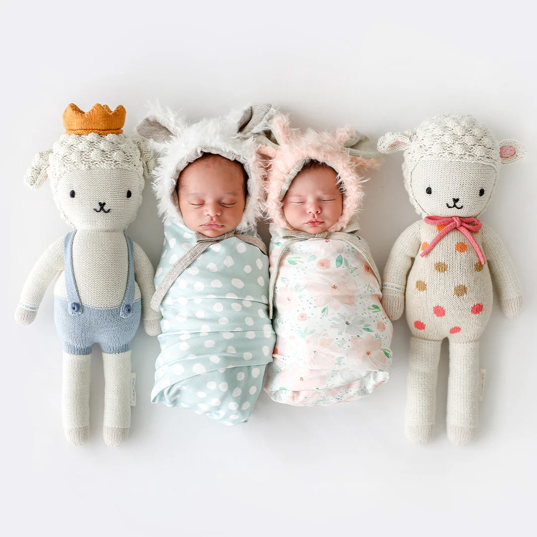 Cuddle Decor Sebastian the Lamb by Cuddle+Kind lifestyle 3