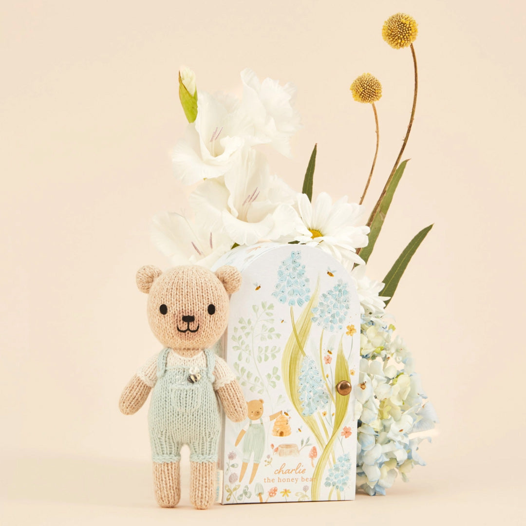cuddle kind Tiny Charlie the Honey Bear