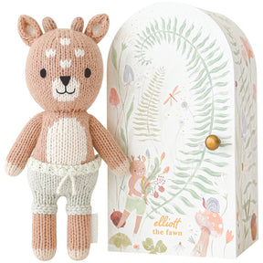 cuddle kind Tiny Elliott the Fawn