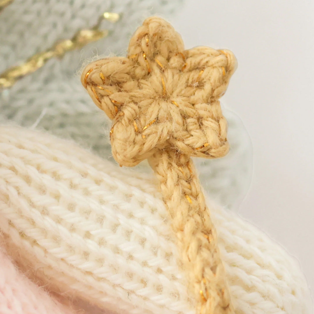 Cuddle Decor Tiny Lily the Fairy by Cuddle+Kind close up