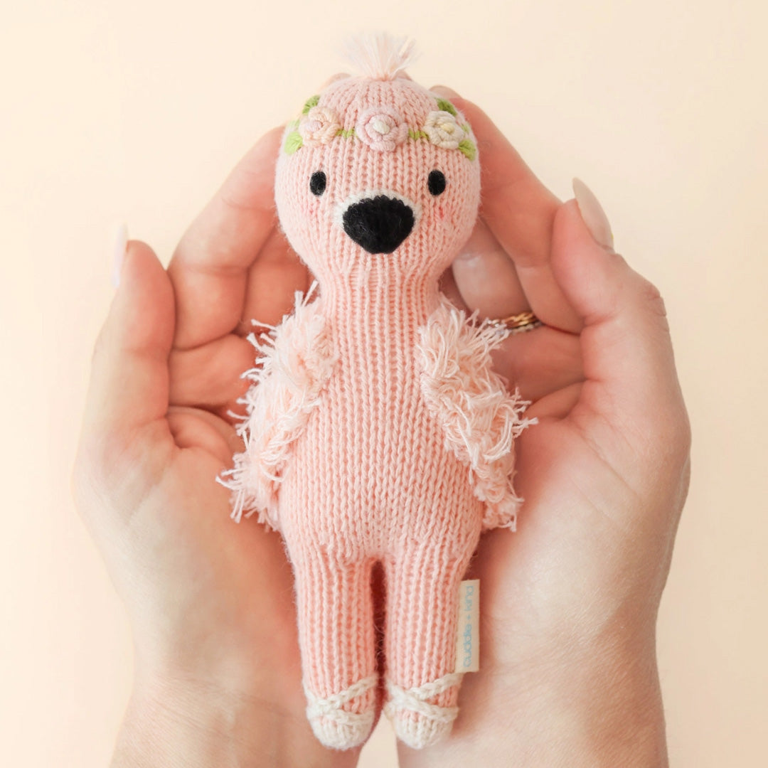 cuddle kind Tiny Penelope the Flamingo