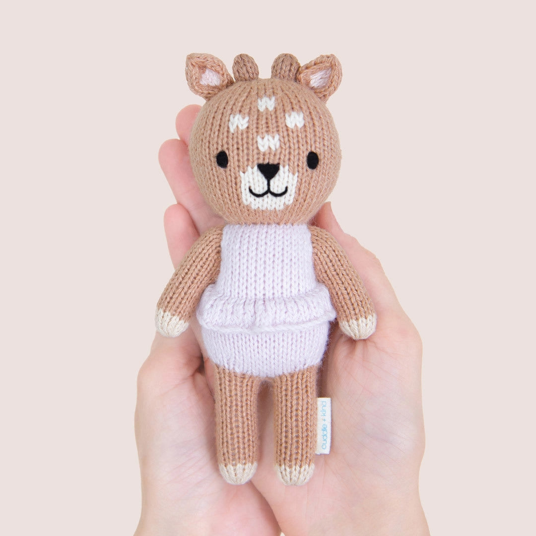 cuddle kind Tiny Violet the Fawn