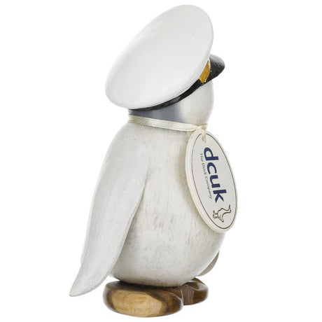 DCUK Baby Penguin Coastal CAPTAIN 5.5" back