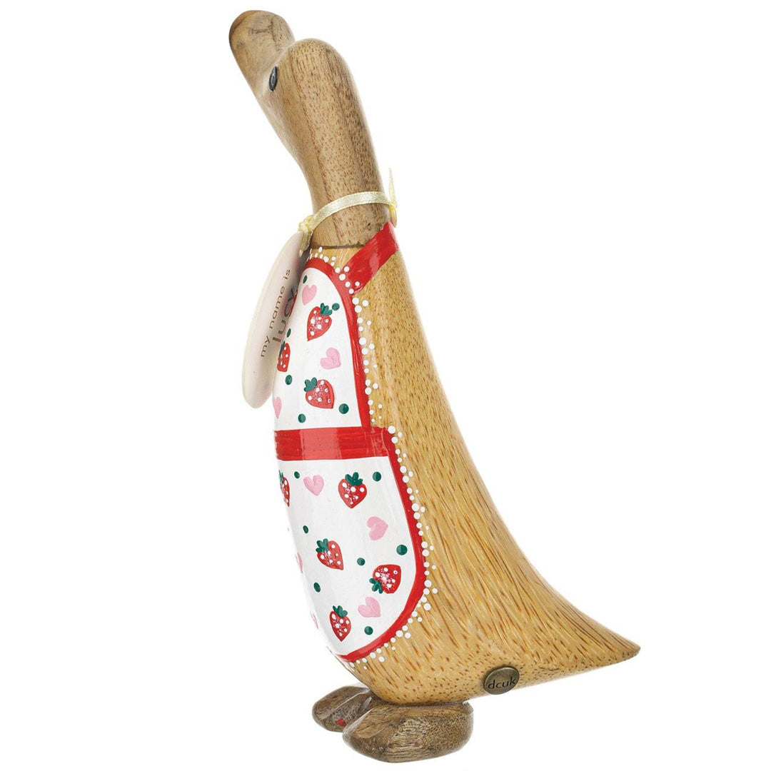 Baker Duckling Strawberries 7.5" back