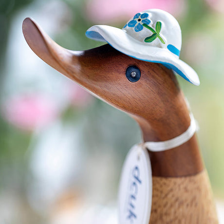 DCUK Flower Hat and Boot Duckling Forget Me Not 8.8" lifestyle 2