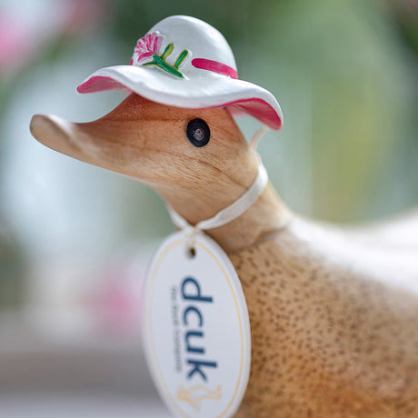 DCUK Flower Hat and Boot Ducky CARNATION 6" lifestyle 2