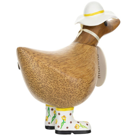 DCUK Flower Hat and Boot Ducky Daffodil back