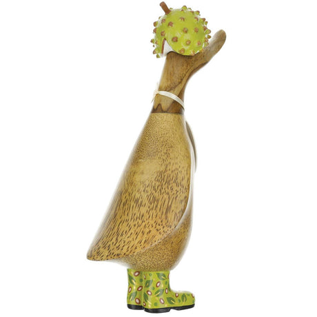 DCUK Woodland Folk Duckling CONKER 8.5" back