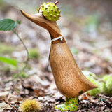 DCUK Woodland Folk Duckling CONKER 8.5" lifestyle 1