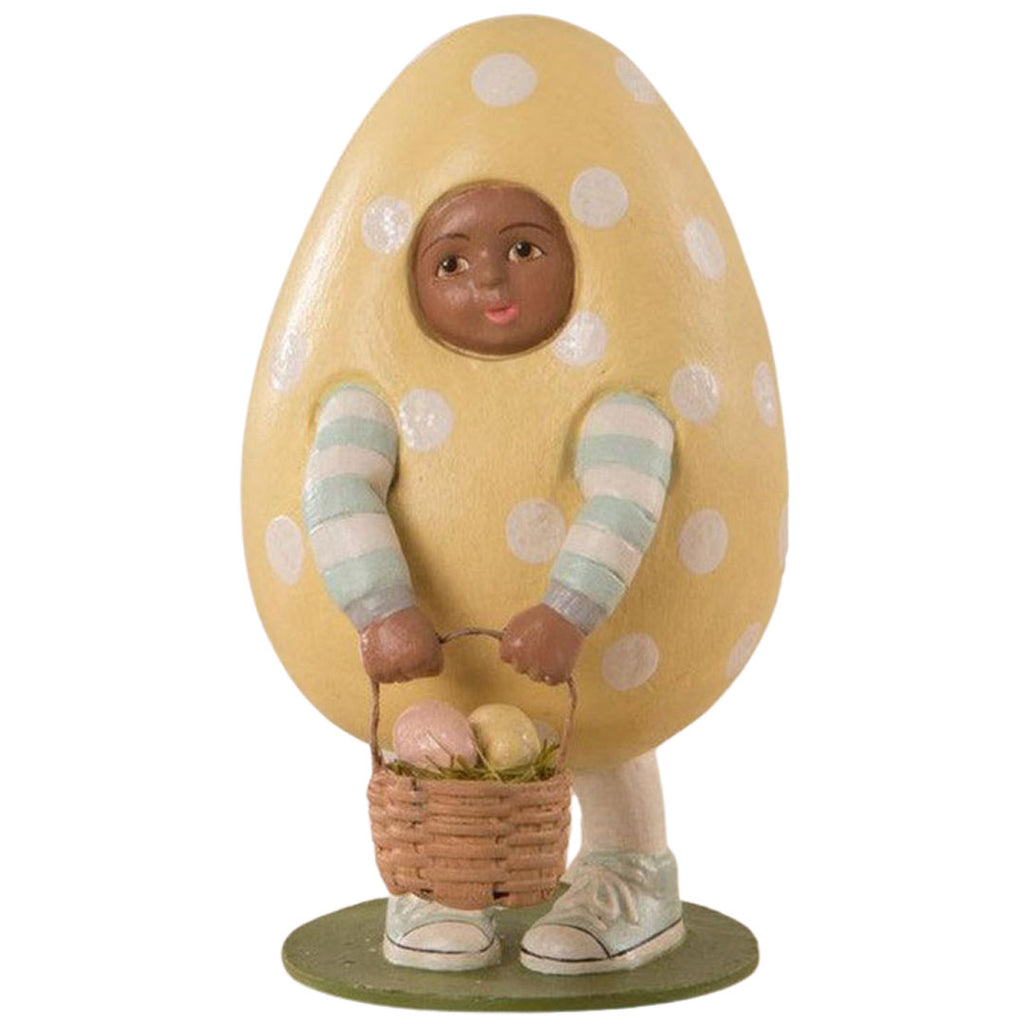 Easter Egg Drew Easter Figurine by Bethany Lowe Designs front