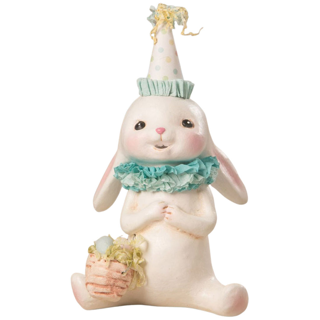 Egg Hunt Bunny Easter Figurine by Michelle Allen for Bethany Lowe