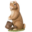 Flora Bunny Easter Figurine by Bethany Lowe Designs front