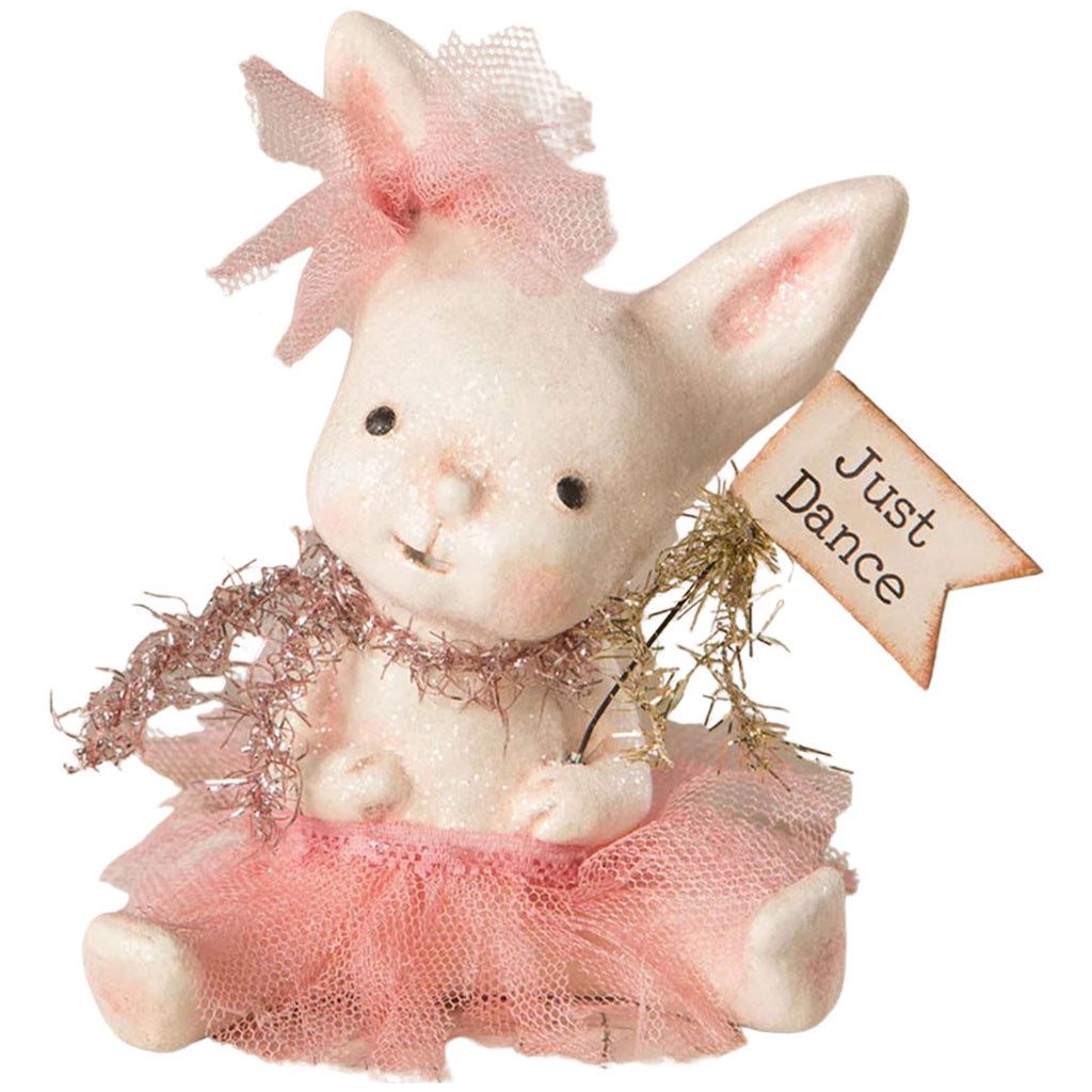 Just Dance Bunny Easter Figurine by Michelle Allen for Bethany Lowe