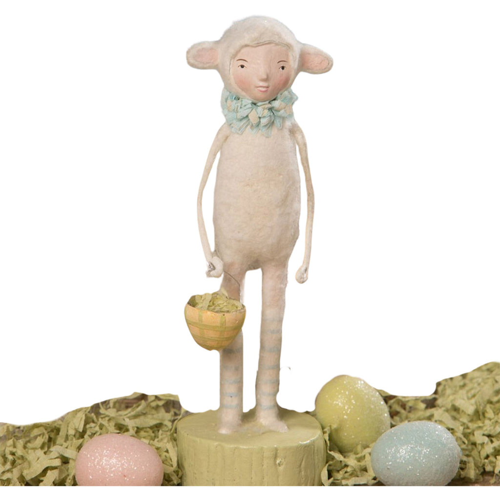 Lamb Dress Up Spring Figurine by Michelle Lauritsen