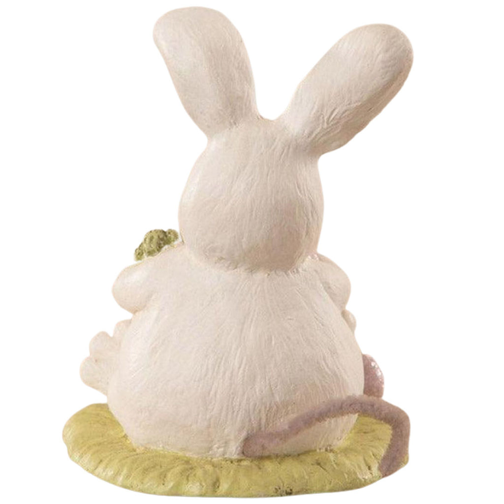 Spring Time Nibbles Mouse Easter Figurine by Bethany Lowe Designs back