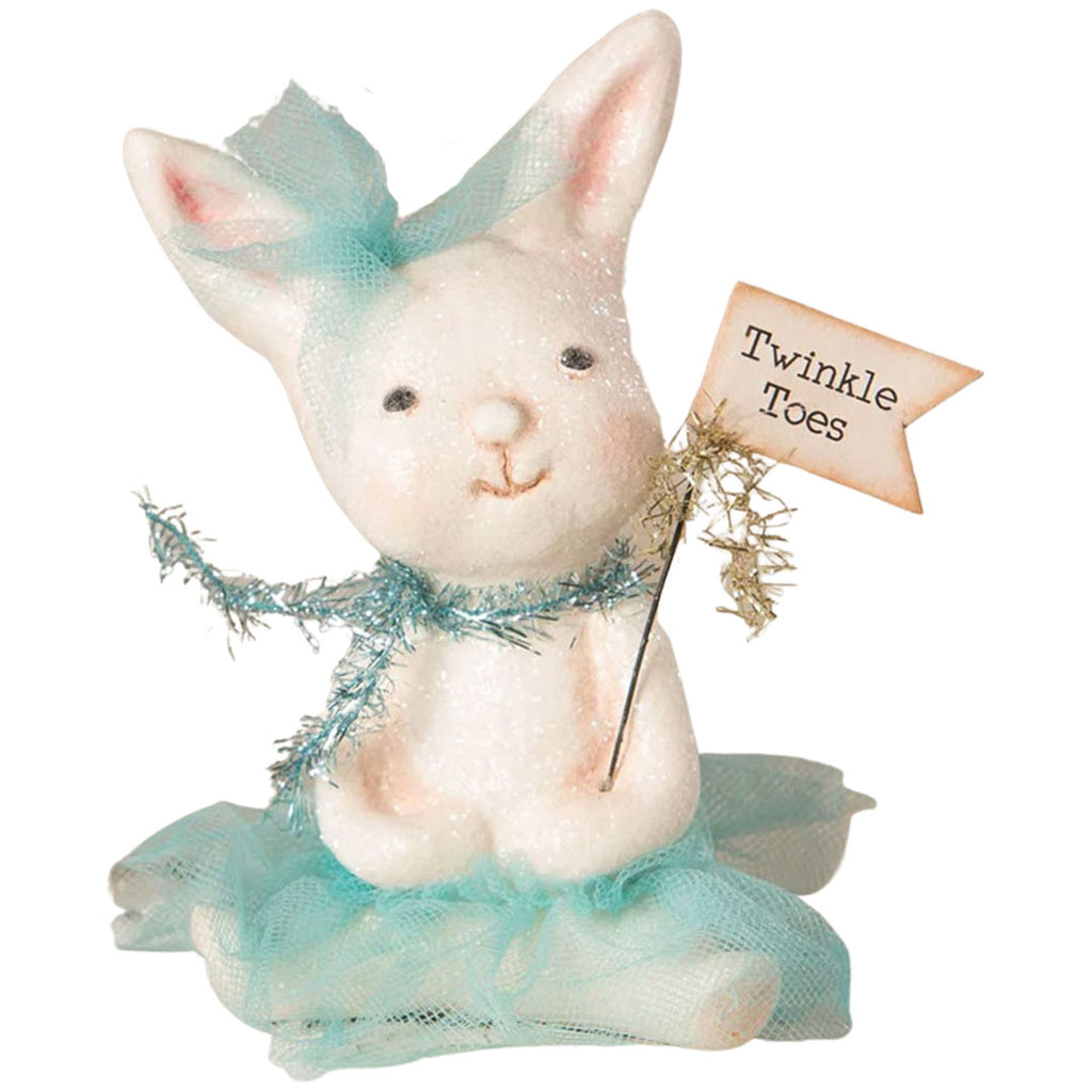 Twinkle Toes Bunny Easter Figurine by Michelle Allen for Bethany Lowe 