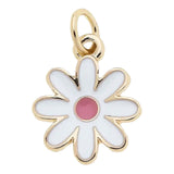 Cuddle Decor White Flower Charm
