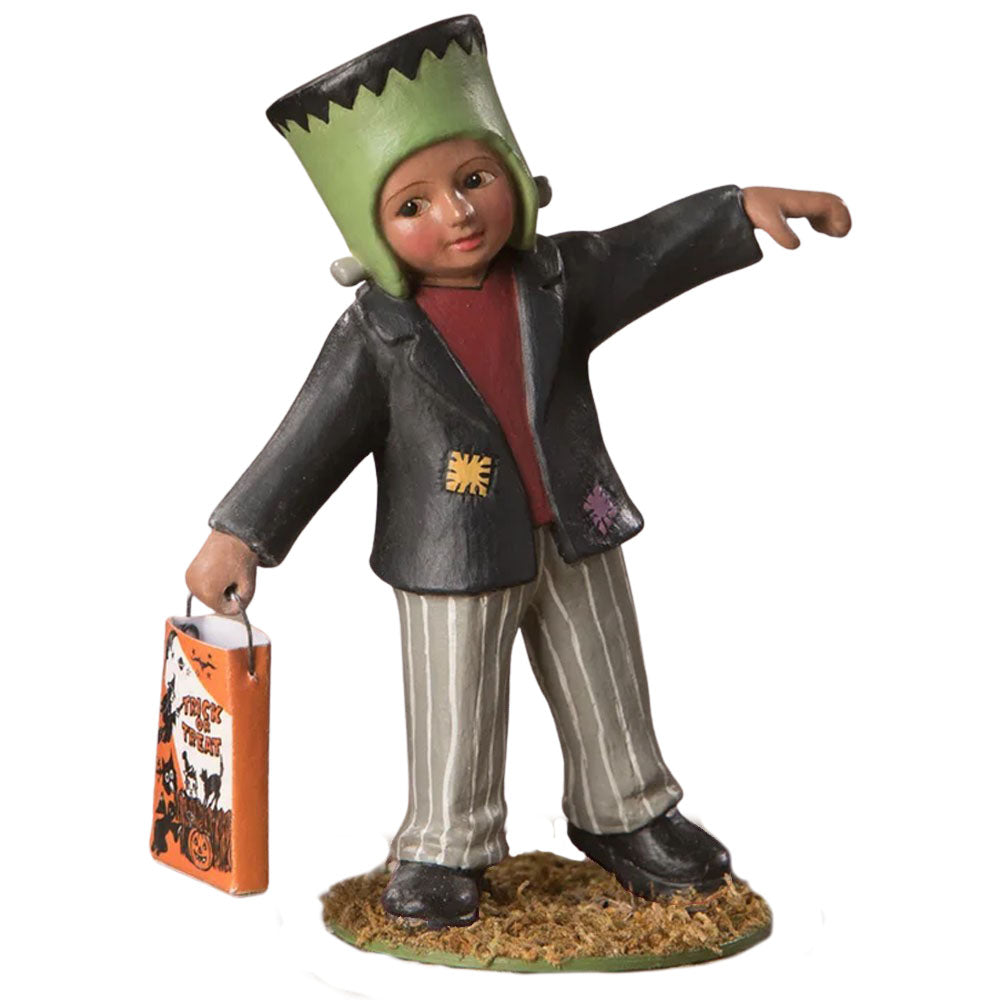 Frankenstein Damien Halloween Figurine and Collectible by Bethany Lowe front