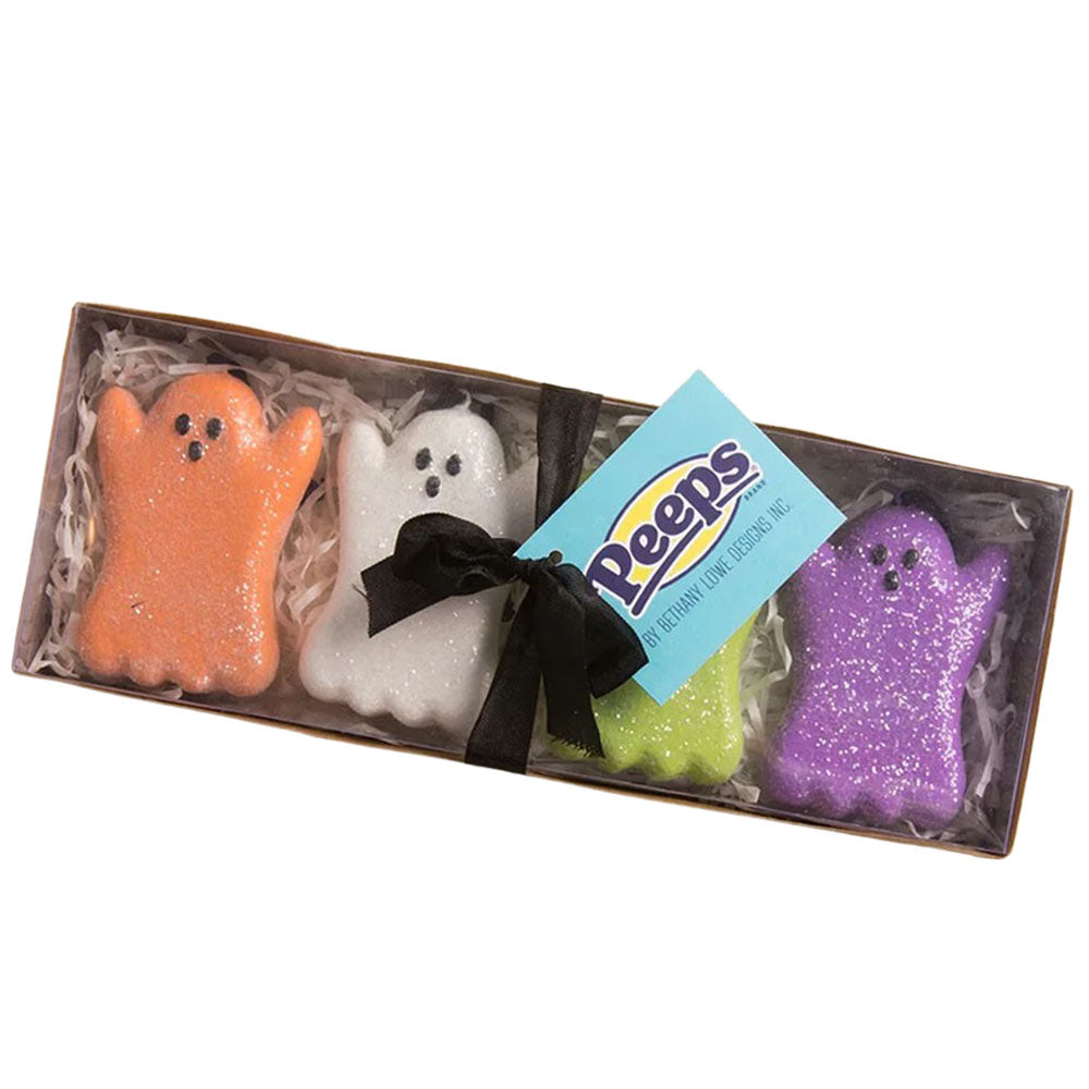 Ghost Peep Ornaments Set of 4 by Peeps® for Bethany Lowe Designs