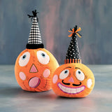 Cuddle Decor Glitterville Mustachio & Surprise Pumpkin Plush - Set of 2