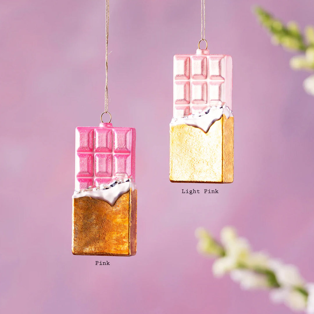 Glitterville Chocolate Bar Ornament
