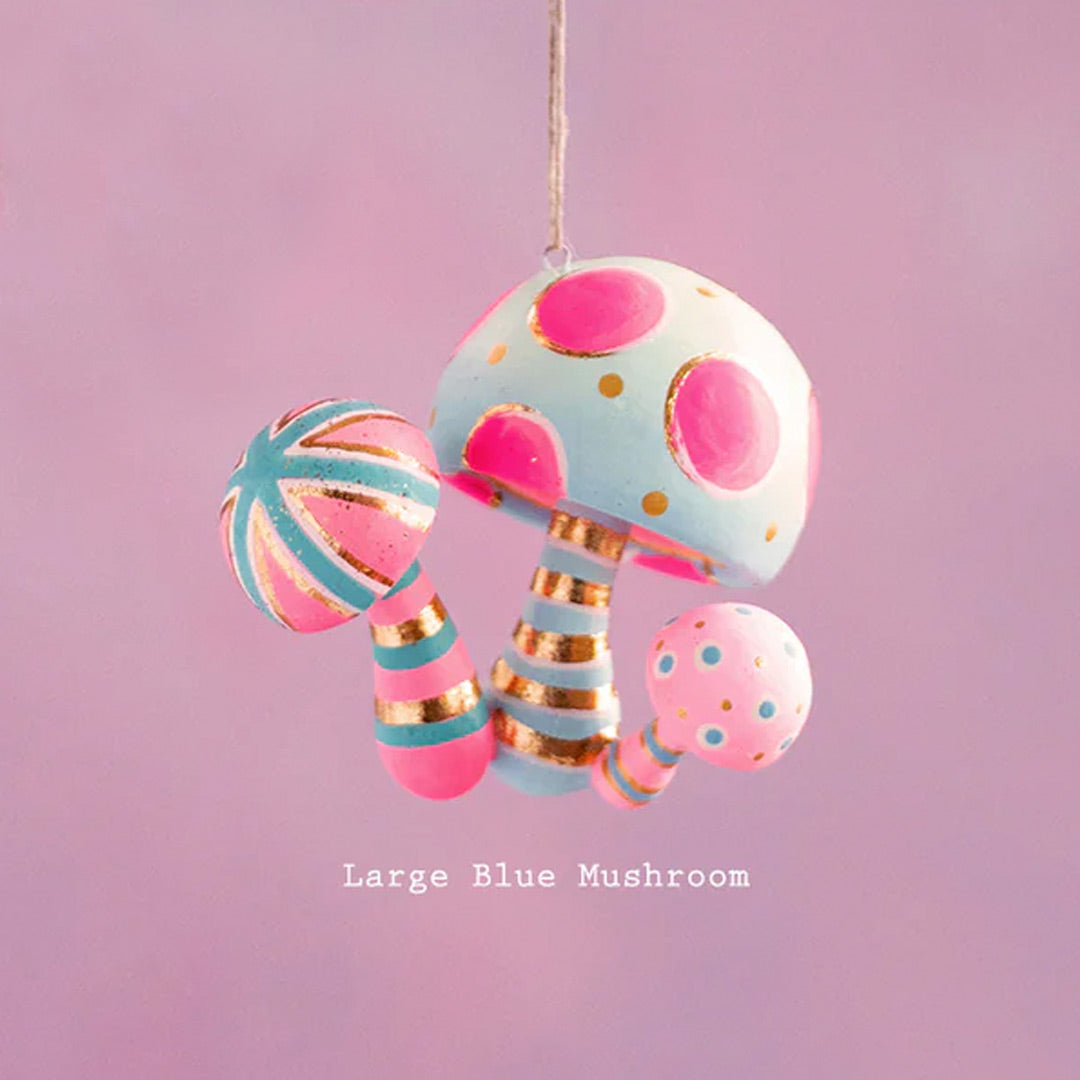 Mushroom Ornament 3.25"