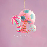 Mushroom Ornament 3.25"