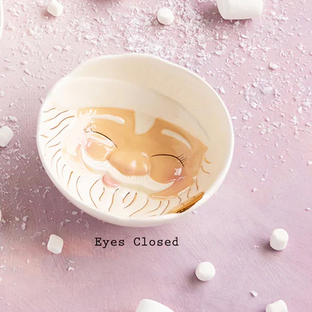 Cream Papa Noel Bowl 6" Choose One