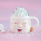 Papa Noel Naughty & Nice Mug by Glitterville front
