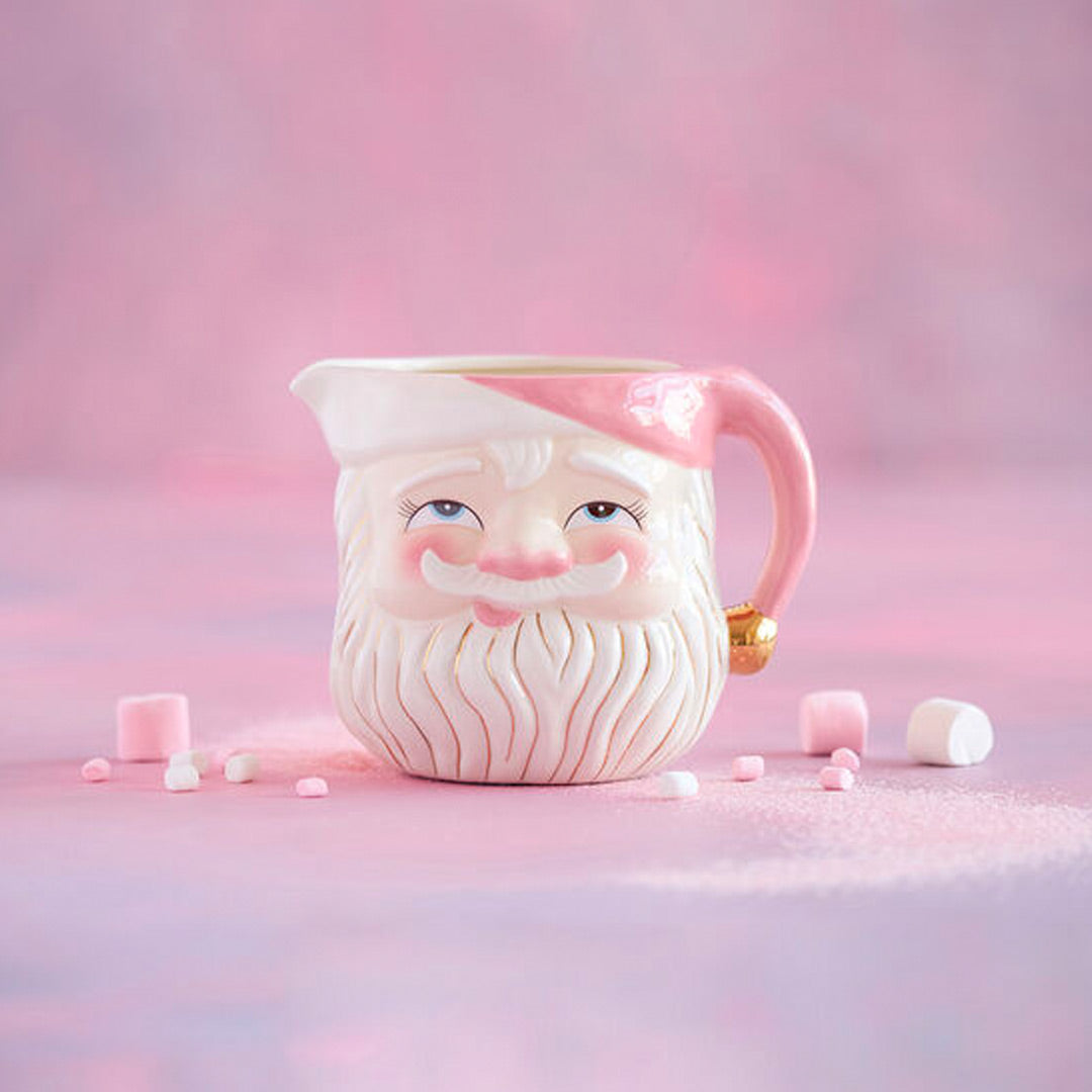 Papa Noel Pink Pitcher