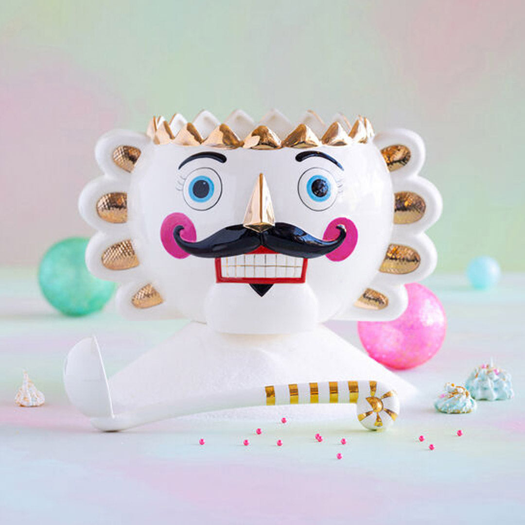 Colonel Cupcake Punch Bowl Christmas Tableware by Glitterville