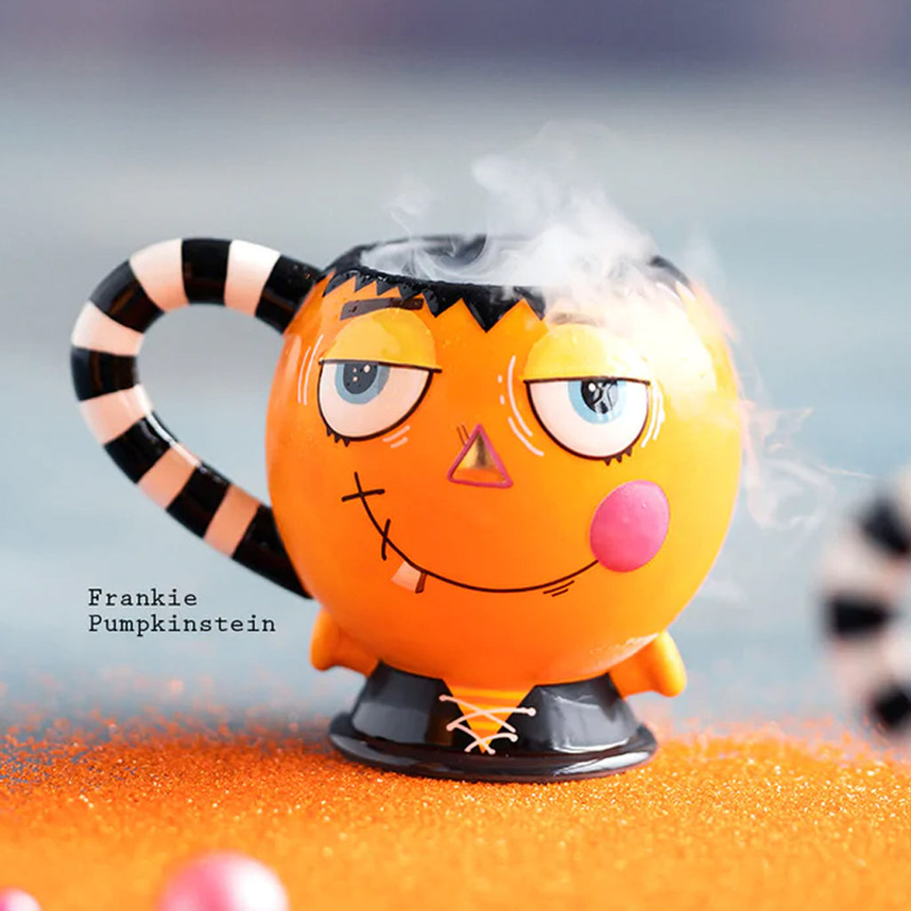 Pumpkin Mug Frankie Pumpkinstein by Glitterville