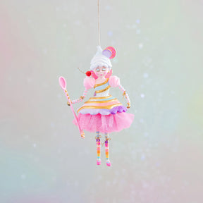 Glitterville Lickowish Orn, Resin, 8.5"