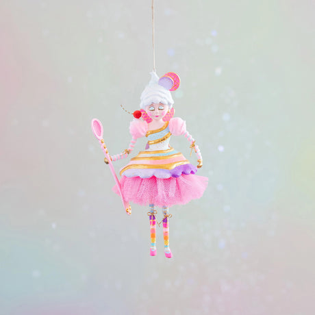 Glitterville Lickowish Orn, Resin, 8.5"