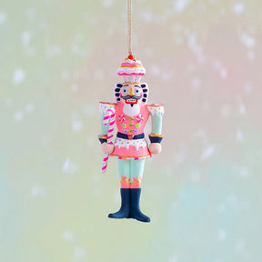 Glitterville Colonel Cupcake Ornament 6.75"