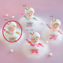 Rainbow Mini Madame Noel Ornament 4.5"