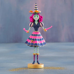 Cuddle Decor Glitterville Pink Itchy Witchy Tabletop 17"
