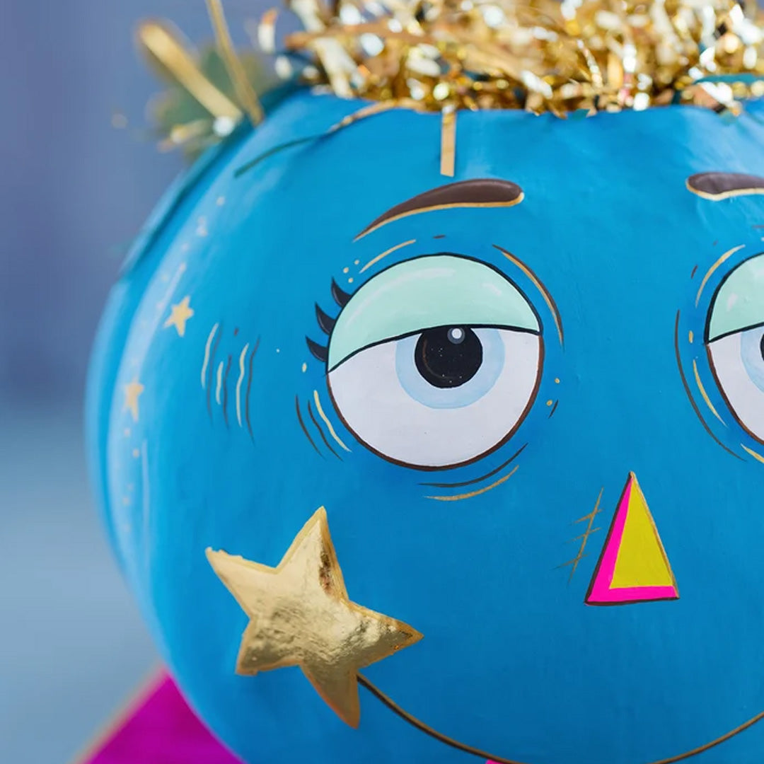 Cuddle Decor Glitterville Pumpkin Pixie Buckets 