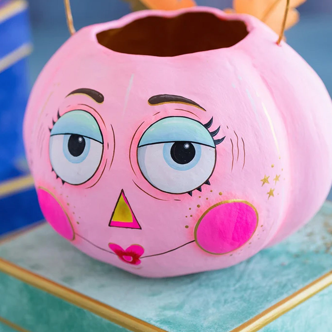 Cuddle Decor Glitterville Pumpkin Pixie Buckets 