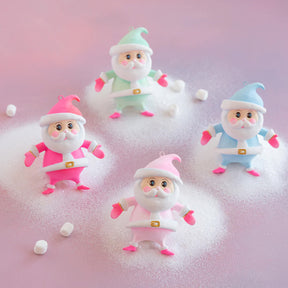 Rainbow Baby Papa Noel Ornament 4.5" by Glitterville