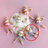 Rainbow Papa Noel Ornament 6.5"