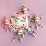 Rainbow Papa Noel Ornament 6.5"