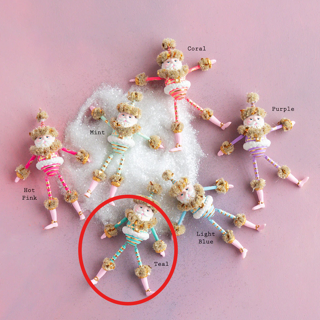 Rainbow Papa Noel Ornament - Thumbnail 3