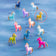 Cuddle Decor Glitterville Rainbow Unicorn Ornament 4.75" YELLOW