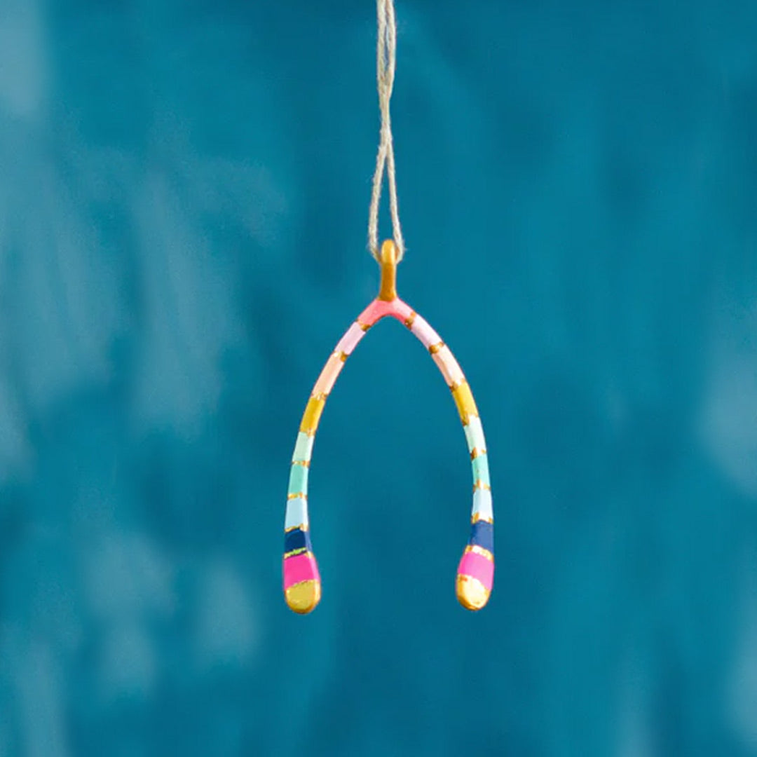 Wishbone Ornament
